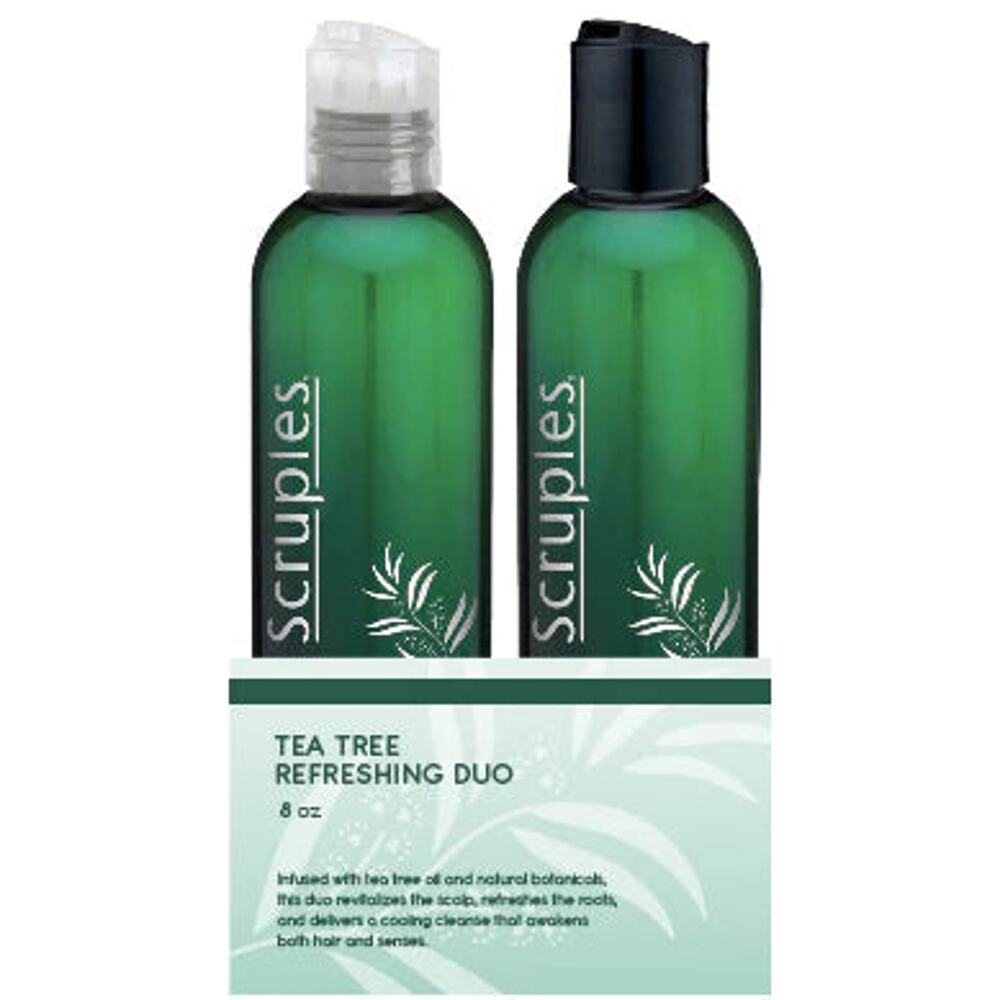 Scruples Tea Tree Shampoo  &  Conditioner 8 oz Duo